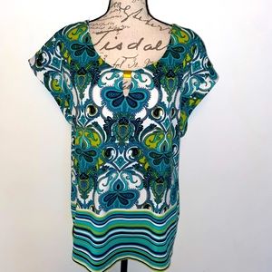 💚💙Tacera Stretchy Top💙💚